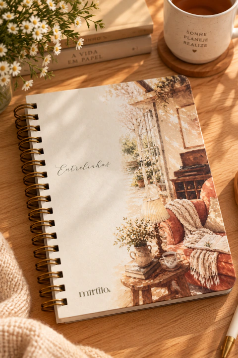Entrelinhas — Caderno Pautado