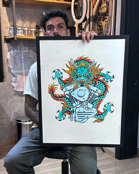 Pintura - DRAGON HEAD