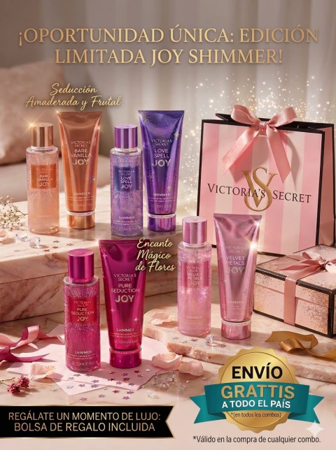 SET VICTORIA SECRET BODY SPLASH + CREMA
