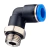 CONEXÃO COTOVELO PNEUMÁTICA MACHO 1/2" X 8MM BSP - comprar online
