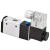 VÁLVULA SIMPLES SOLENOIDE PNEUMÁTICA 3/2 VIAS 1/4" COM BOBINA 24VCC - comprar online