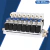 BLOCO MANIFOLD PNEUMÁTICO 8 VÁLVULAS SOLENOIDE 5/2 1/4" 220V COMPLETO - comprar online