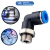 CONEXÃO COTOVELO PNEUMÁTICA MACHO 3/8" X 6MM BSP na internet