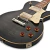 Guitarra Eléctrica Cort CR250 Series Caoba Puente Fijo Black Transparent - comprar online
