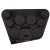 Batería electrónica Yamaha DD75 8 pads pedales y palillos negro en internet