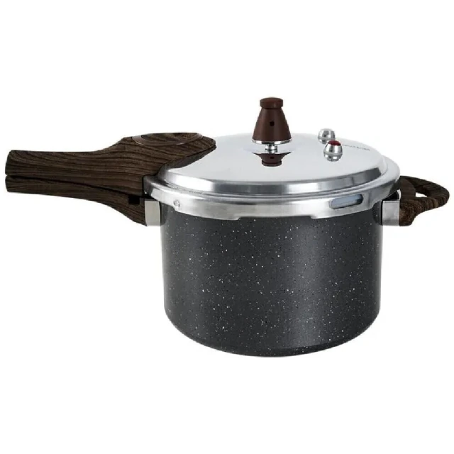 Panela de Pressão Ceramic Life Pressure 4,2L Granito Brinox