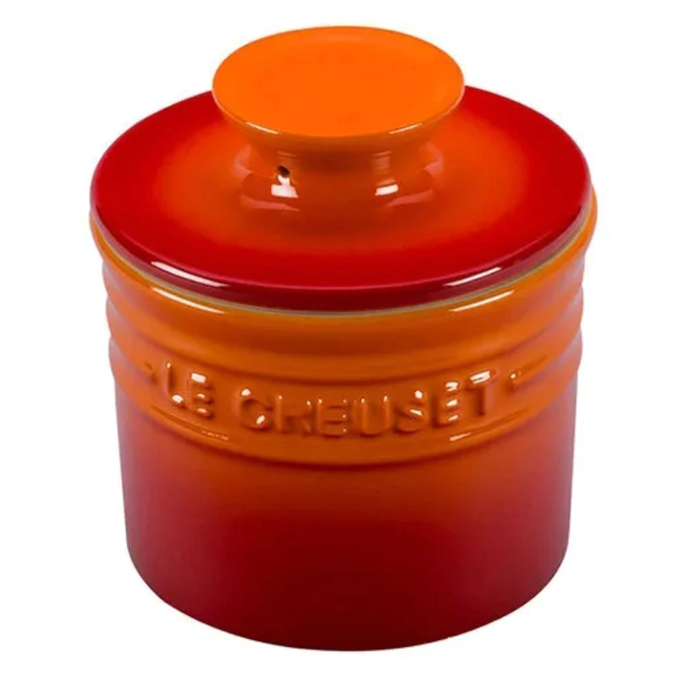 Pote Para Manteiga Laranja le Creuset