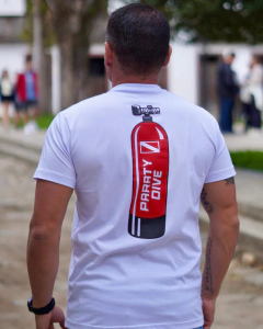 Camiseta do Cilindro em Algodão Premium