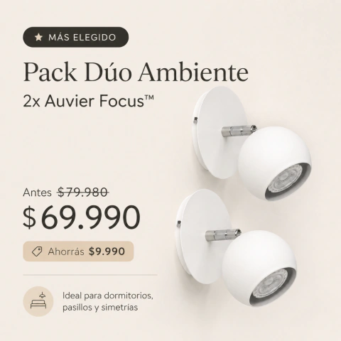 Auvier Focus™ | Aplique GU10 Minimalista
