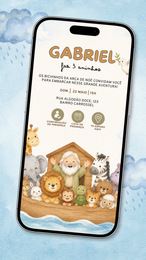 Aniversário - A Arca de Noé - 2 - comprar online