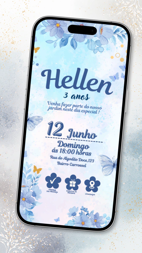 Aniversário - Jardim Encantado das Borboletas 1 - comprar online