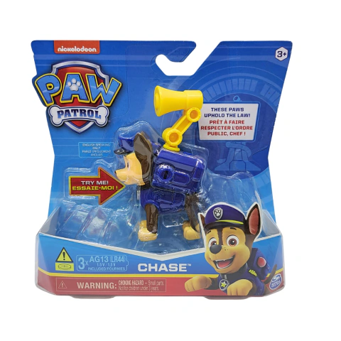 Paw Patrol Chase Figura Interactiva con Luces y Sonidos – Spin Master