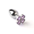 Plug Anal Metal Luck Cromado - 6,5 cm x 2,5 cm | Outlet - Sequiosa