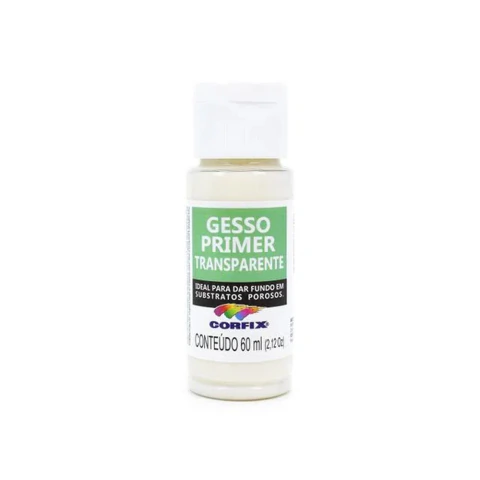 Gesso Primer Transparente 60ml Corfix - 88061