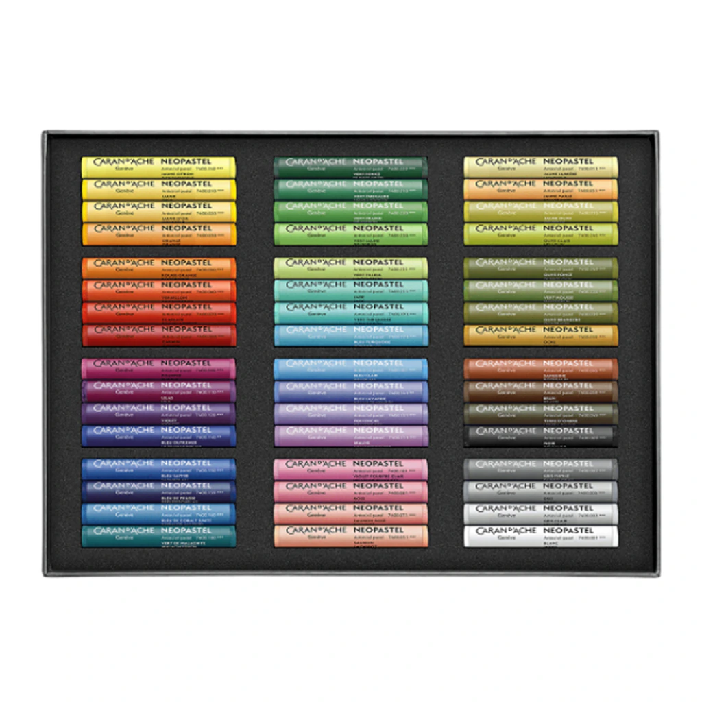 Estojo Giz Pastel Oleoso Profissional Genève Neopastel Swiss Made