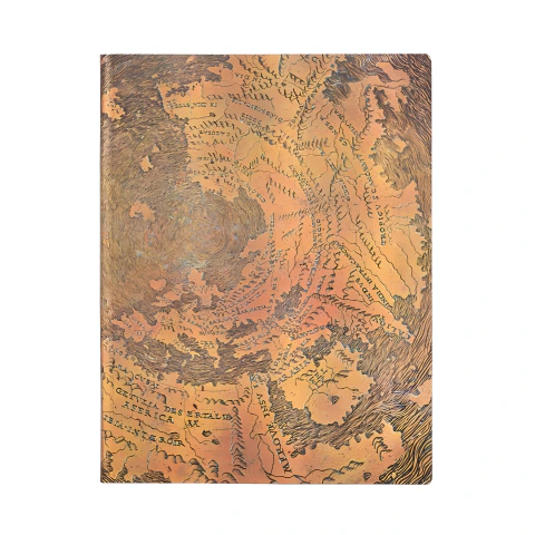 Caderno de Capa Dura Paperblanks Hunt Lenox Globe Ultra Flex 22x1x17cm Fb7274-4