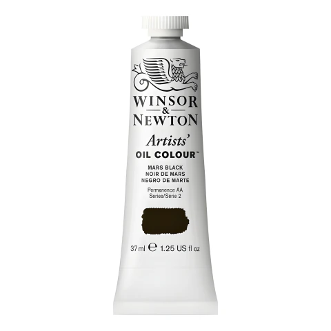 Tinta Oleo Artist 37ml S2 Winsor & Newton MARS BLACK - 386