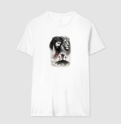 Imagem do Camiseta Cristã Leão e Cristo