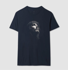 Camiseta Cristã Rosto Sagrado de Jesus - loja online
