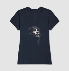 Camiseta Cristã Rosto Sagrado de Jesus - comprar online