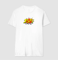 Camiseta Cristã Jesus Pop Art