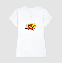 Camiseta Cristã Jesus Pop Art na internet