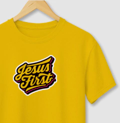 Camiseta Cristã Jesus First - comprar online