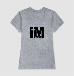 Camiseta Cristã I'm Blessed - Pegadas do Senhor Vestes