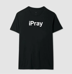 Camiseta Cristã I Pray na internet