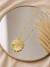 Colar divino espírito santo trabalhado esferas minimalistas - comprar online