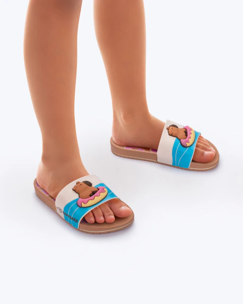 Chinelo Slide Infantil Capi Mania Grendene Kids 23454