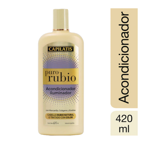 Acondicionador Capilatis Puro Rubio x420ml
