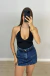 CROPPED BLOSSOM EM POLIAMIDA