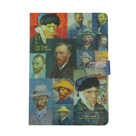 Libreta de Arte Premium Collage Van Gogh Retratos