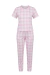 Pijama Xadrez Suede - comprar online