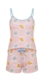 Pijama Flores Suede - comprar online