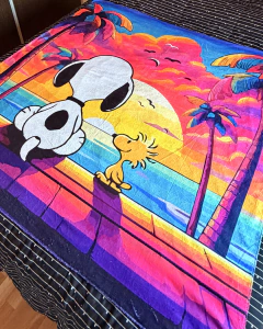 Manta polar Soft Snoopy - comprar online