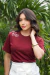 T-SHIRT RAMO ORQUÍDEA - BORDO DIVINE WINE