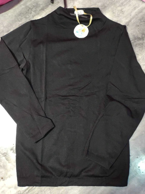 Camiseta térmica negra tm/l niños