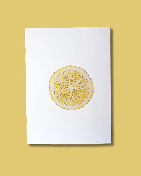 LIBRETA "LIMONCITO" HOJAS LISAS. - comprar online