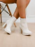 BOTA QUIZ SALTO OFF WHITE - comprar online