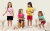 Kit Conjuntos Infantis Menina (Tamanhos 4 ao 8) – Mix Regata & Meia Manga sortidos - comprar online