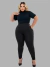 Imagem do Calça Feminina com Bolso Faca Suplex Cintura Alta Confortável