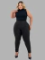 Imagem do Calça Suplex Feminina com Zíper Modeladora Academia Confortável