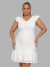 Vestido Plus Size Laise Feminino – Leve, Delicado e Elegante