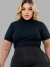 Blusa Feminina Gola Alta Canelada – Elegante, Confortável e Versátil na internet