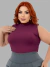 Blusa Regata Feminina Canelada Básica Confortável e Versátil - comprar online