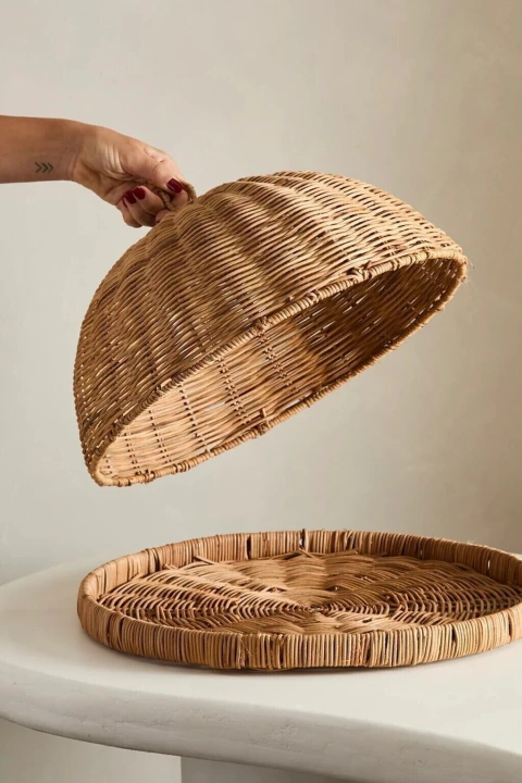 Campana de torta Ratan - comprar online
