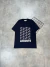 CAMISA LACOSTE PRINTED TENNIS AZUL MARINHO