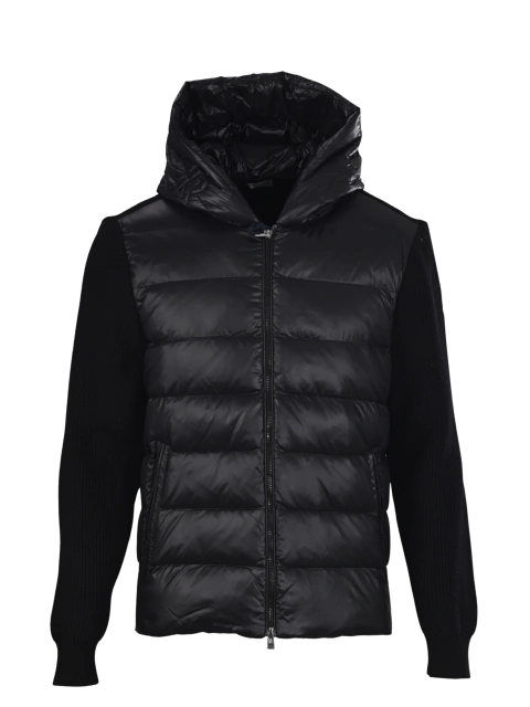 Jaqueta Moncler "Hooded Maglione Tricot Cardigan Down Jacket" - comprar online
